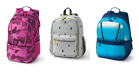 Lands’ End: Take an ADDITIONAL 55% off Backpacks + FREE Shipping