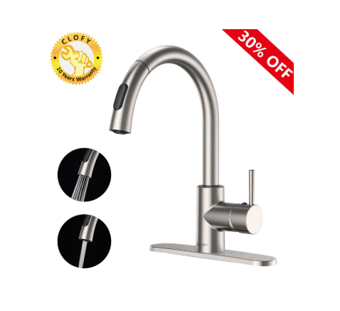 Clofy Faucets Lead Free Single Handle Kitchen Faucet 41 99 Reg