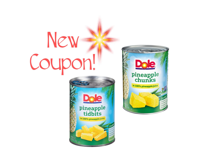 Printable Coupon: Save $1.00 on DOLE Pineapple