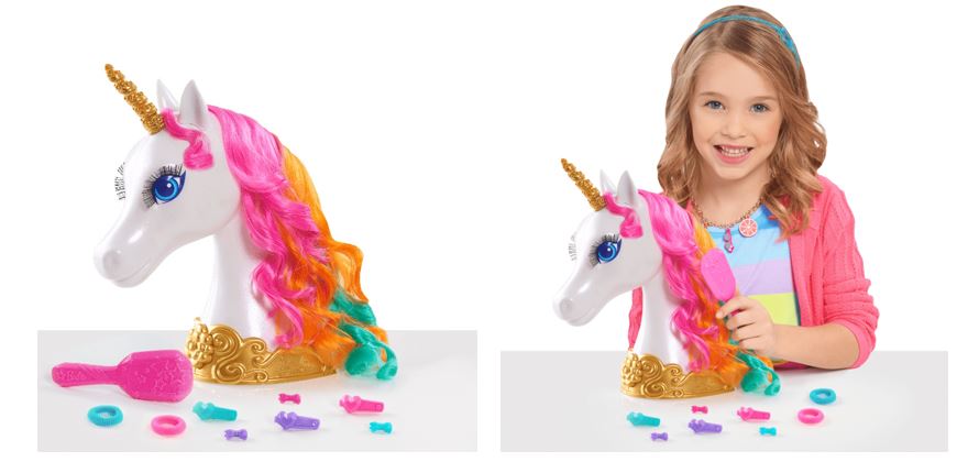 barbie unicorn styling head