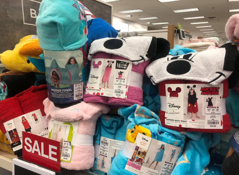 kohls hooded towels