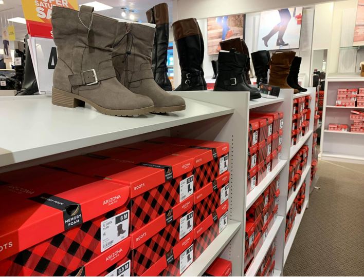 jcpenney shoes on clearance