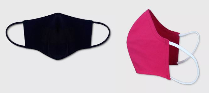 Target 2 Pack Adult Reusable Fabric Face Masks Only 4 00 S M