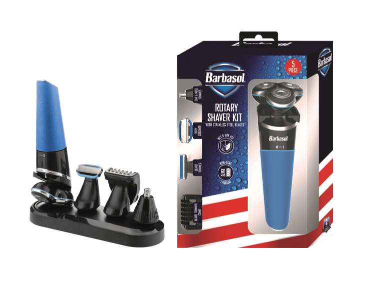 5 in 1 rechargeable electric shaver