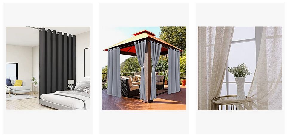 Deal of the Day: Bonzer Home & Outdoor Curtains