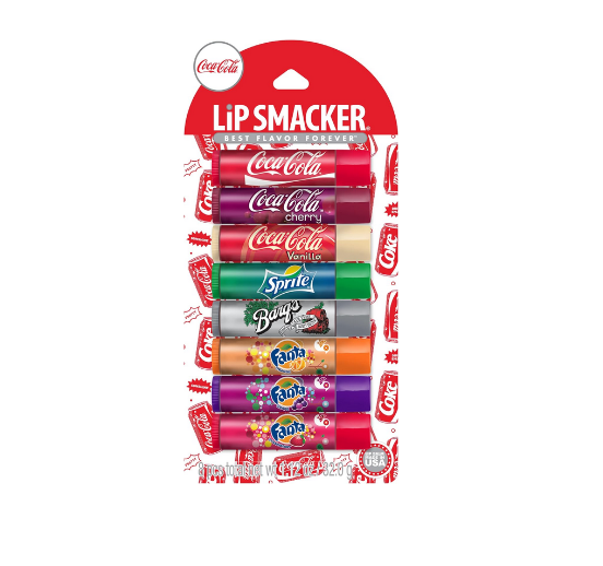 8 Count Lip Smacker Coca Cola Flavored Balms