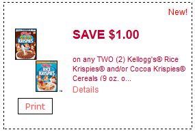 rice krispies coupon