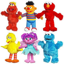 sesame street mini plush toy