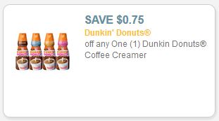 dunkin donuts creamer coupon