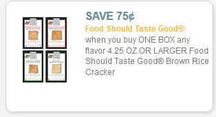 food should taste good coupon