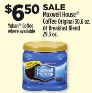 maxwell house dollar general