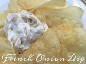 French Onion Dip Recipe 