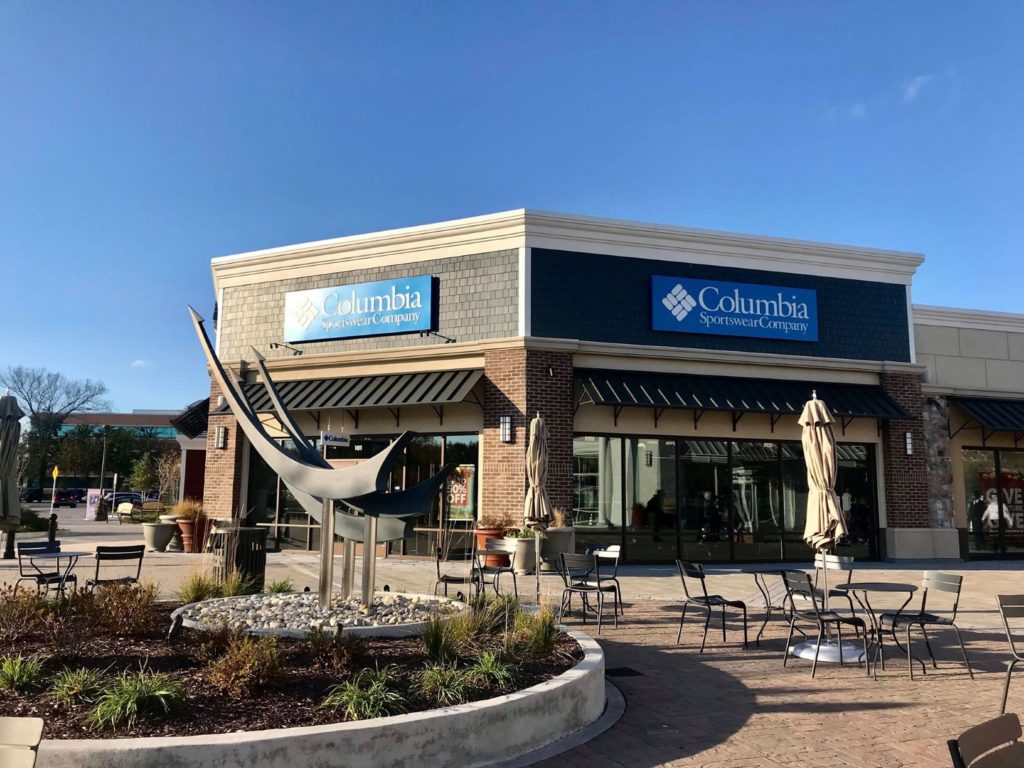 columbia store front picture