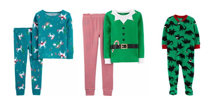 Carter’s Holiday Pajamas $6.75 & FREE Shipping