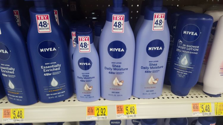  2 00 Off Nivea Printable Coupon 92 Body Lotion At Walmart 