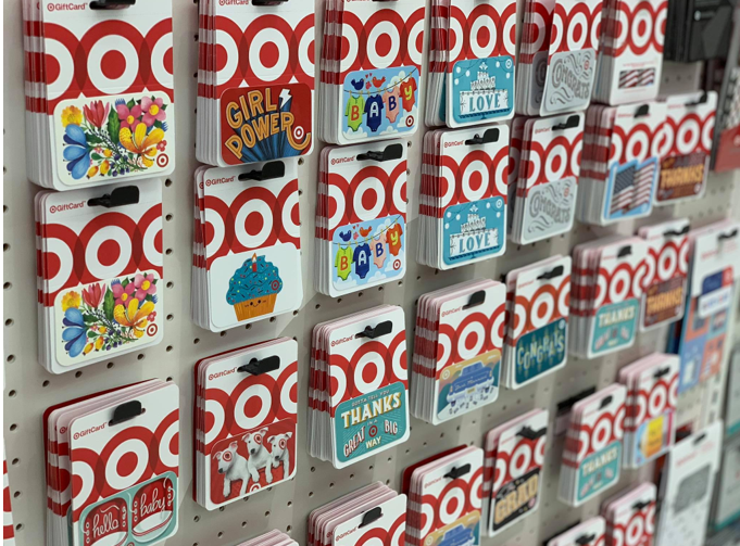 can you take money off a target gift card