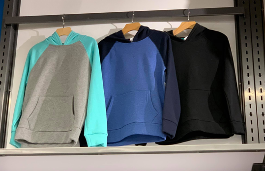 French Terry Boyfriend Plus-Size Tunic Sweatshirt