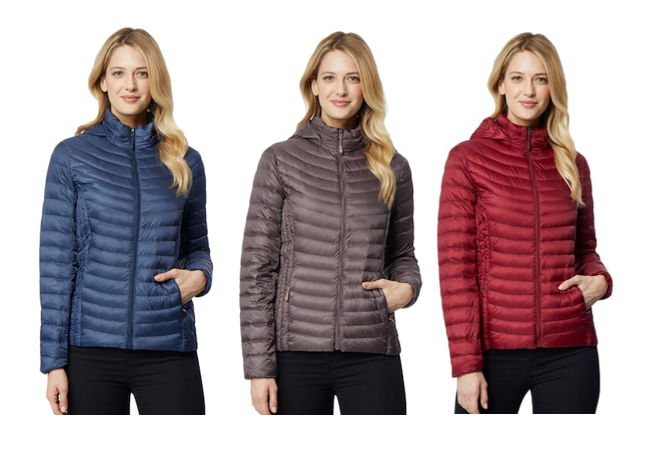 Women’s HeatKeep Silk Nano Hooded Packable Down Jacket