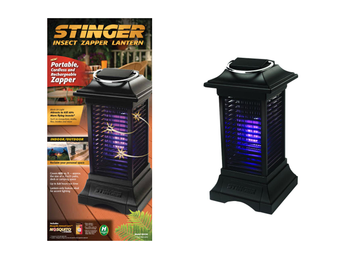 Stinger Portable, Cordless, and Rechargable Bug Zapping Lantern $21.99