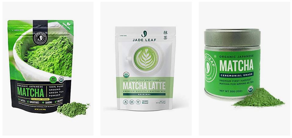 Jade Leaf organic Japanese matcha green tea powder