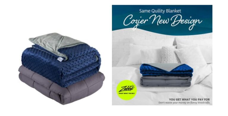 Deal of the Day: 60″x80″, 20 lbs Quility Weighted Blanket for Adults