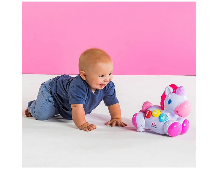 Bright Starts Rock & Glow Unicorn Toy