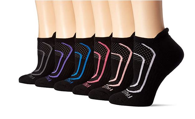 Fruit of the Loom Women’s 6-Pair Low Cut Socks
