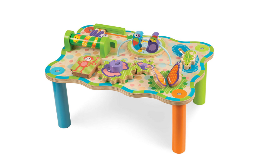 Melissa & Doug Jungle Wooden Activity Table