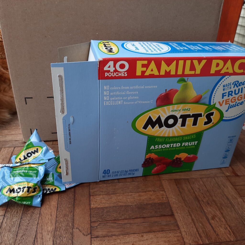 Amazon Offer Family Size Mott’s Fruit Flavored Snacks