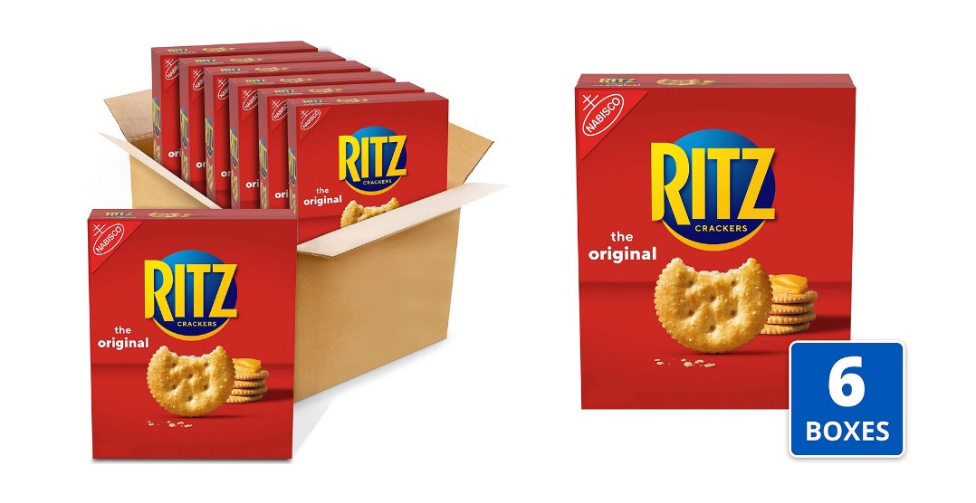 Amazon Prime Offer 6 Boxes Ritz Original Crackers