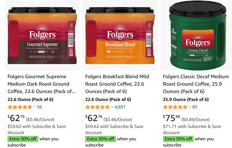 folgers coffee coupon