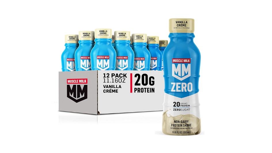 muscle milk zero vanilla