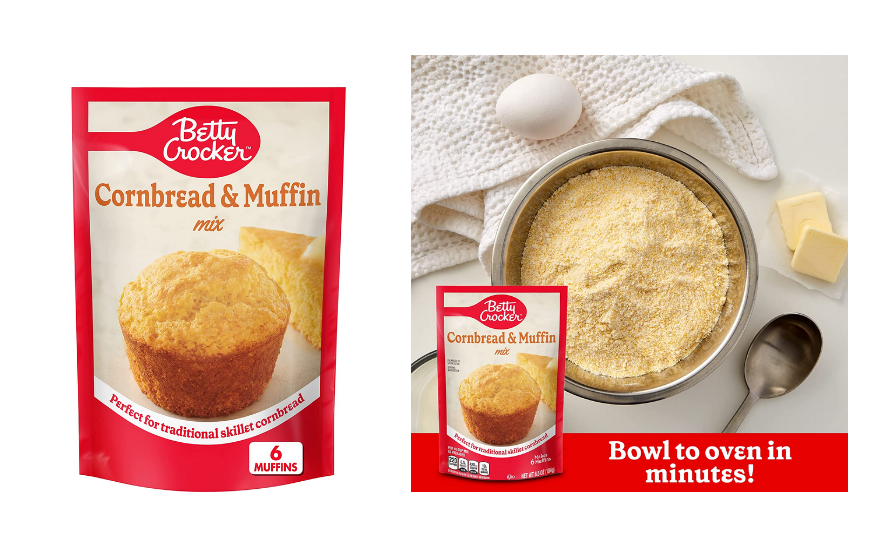 Amazon Offer: Pack of 9 Betty Crocker Cornbread and Muffin Mixes