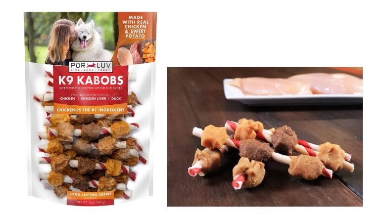 Amazon Offer: Pur Luv K9 Kabob Real Chicken, Duck, and Sweet Potato Dog Treats