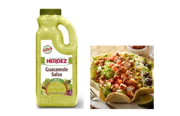 32 oz HERDEZ Mild Guacamole Salsa Jug