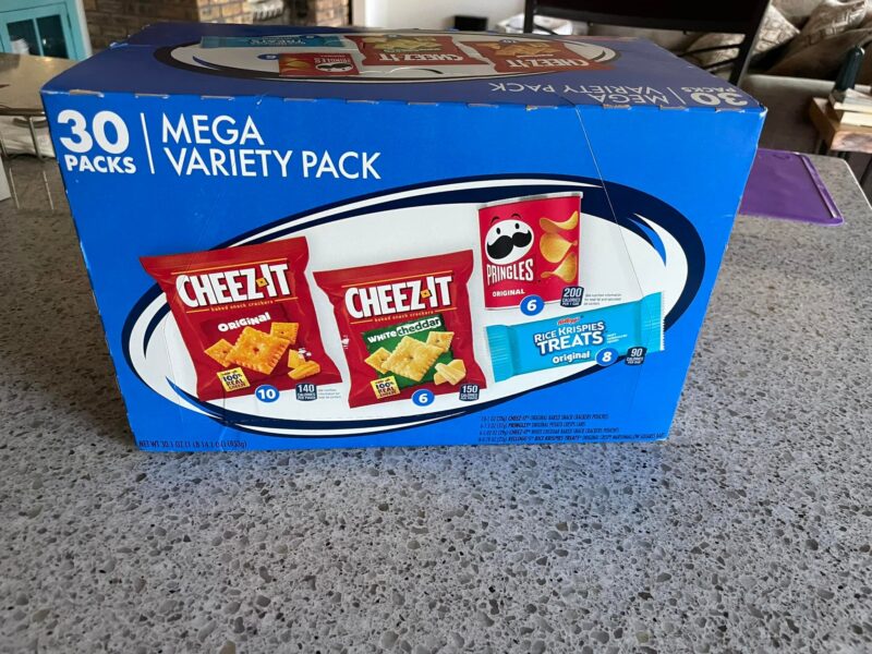 30 Count Kellogg’s Mega Variety Pack (MVP) Snacks