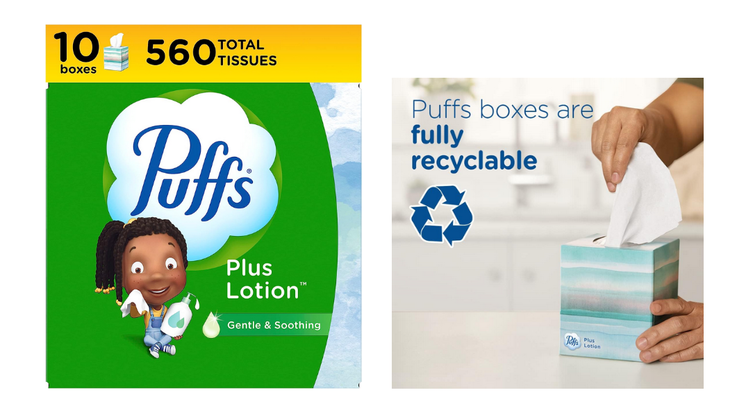 10 count puffs plus lotion cubes