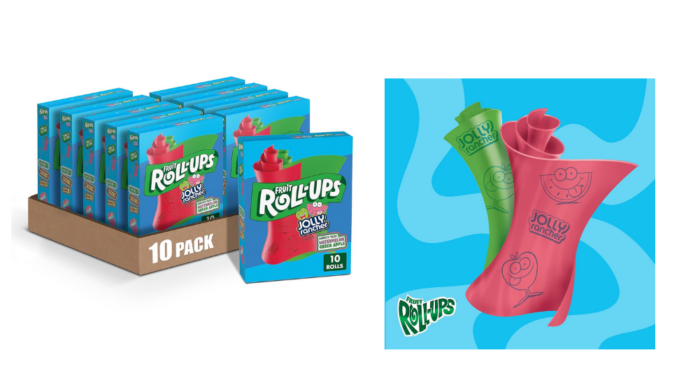 10 Boxes 10 Count Jolly Rancher Variety Pack Fruit Roll Ups