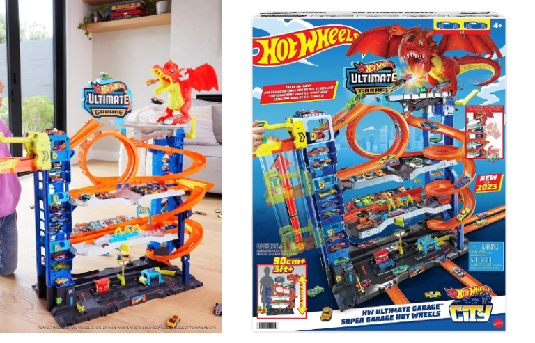Hot Wheels City Ultimate Garage Playset - Parcheggio Per 50 Auto + 2 Incluse - Foto 3